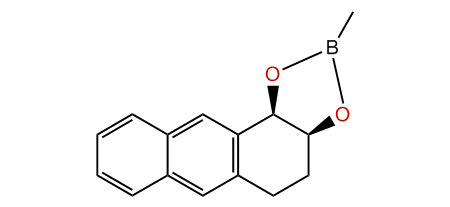 cis-1,2,3,4-Tetrahydroanthracene-1,2-diol methylboronate